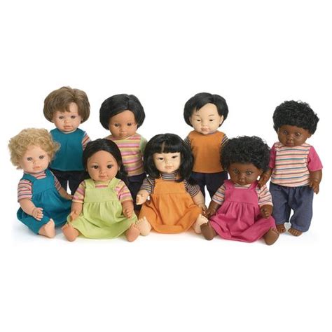 16 Multicultural Toddler Dolls Set Of All 8