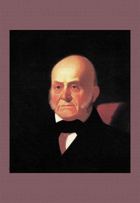 John Quincy Adams Painting By George Caleb Bingham Fine Art America