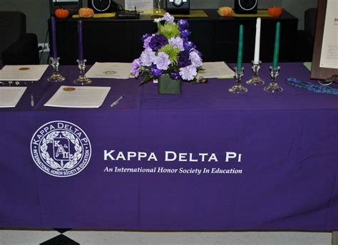 Kappa Delta Pi Fall 2012 Ceremony Honor Society Kappa Delta Kdp