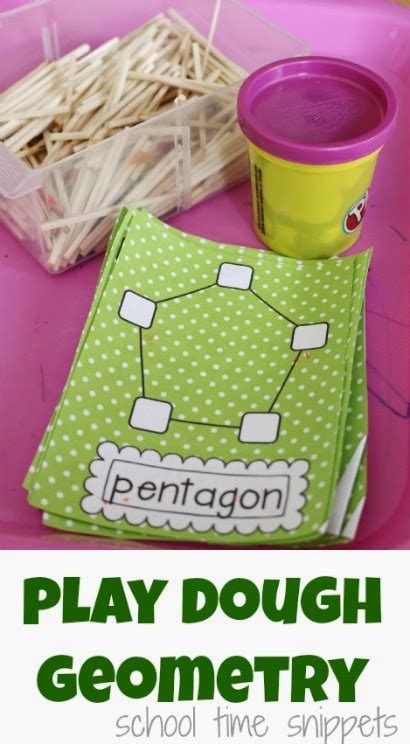 A molecule with four electron groups about the central atom orients the four groups in the direction of a although the electron groups are oriented in the shape of a tetrahedron, from a molecular geometry perspective, the shape of nh3 is trigonal pyramidal. Playdough Geometry: Exploring 2D & 3D Shapes | School Time ...