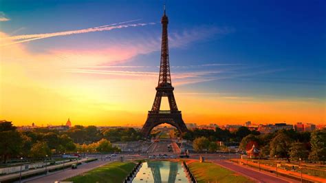 Eiffel Tower Paris France Tourism Travel Hd Wallpaper