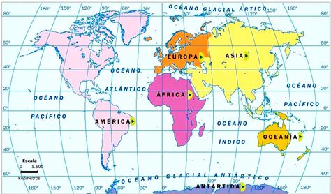 Total Imagen Mapa Planisferio De Los Continentes Con Su Divisi N