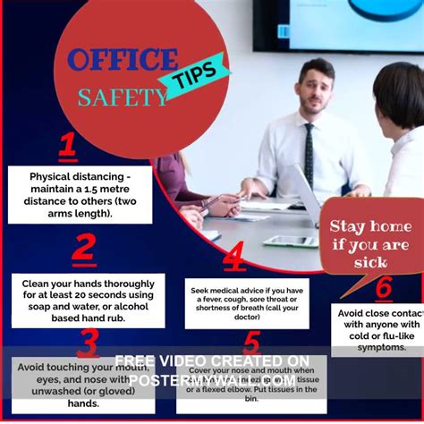 Office Safety Tips Postermywall