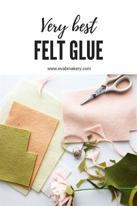Best Glues For Felt Wool Felt Adhesives Felt Craft Projects
