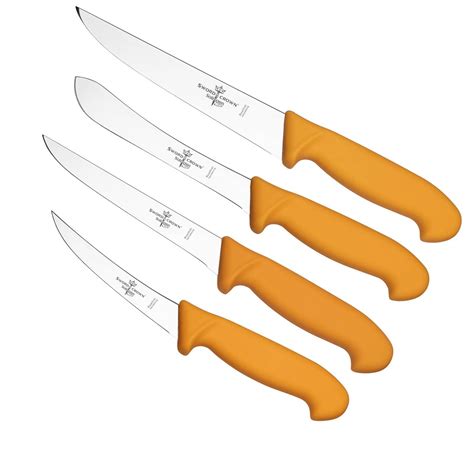 Sword And Crown Professional Made In Germany Butcher Knife Set Of 7