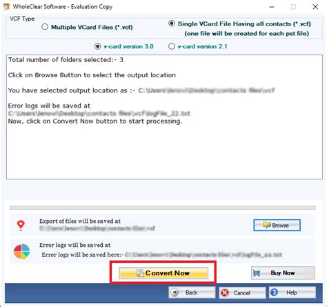 How To Get All Outlook Contacts In Vcard File Format