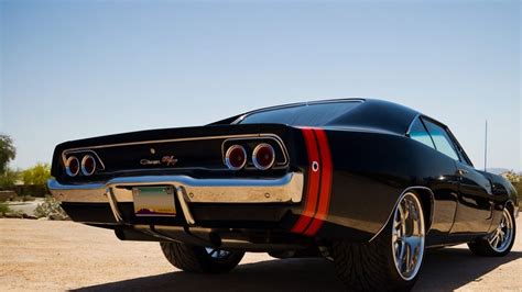 1968 Dodge Charger Rt 70 Liter V8 Muscle Car 1920x1080 Hd