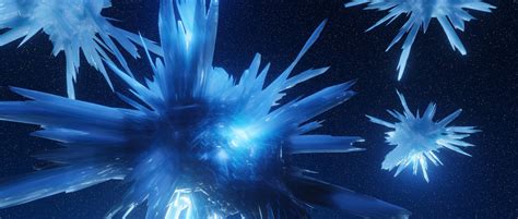 Artstation Space Ice Crystals