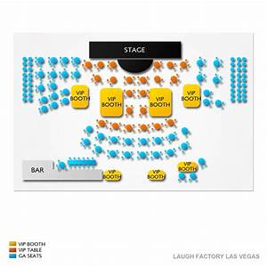 Laugh Factory Seating Chart