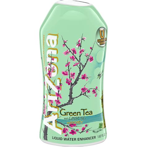 Arizona Green Tea Liquid Drink Mix 162 Fl Oz Bottle Pack Of 12