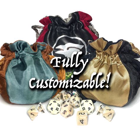 Custom Dice Bag Dungeons And Dragons Etsy