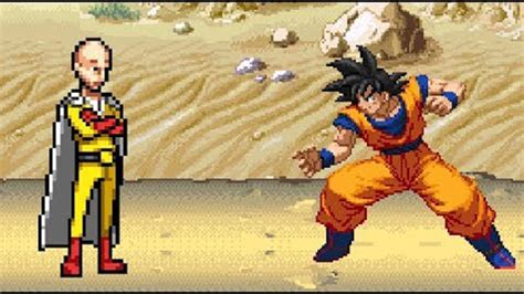 One Punch Man Vs Goku Youtube
