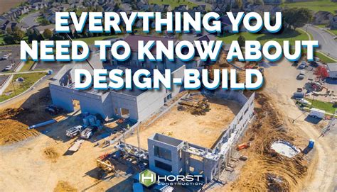 Design Build Construction Defined Horst Construction
