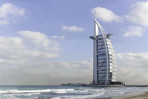 Hd Wallpaper Burj Al Arab Saudi Dubai Hotel Architecture Beach