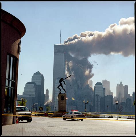 Wtc Attacks September 11 2001 Poster By Katja Heinemann