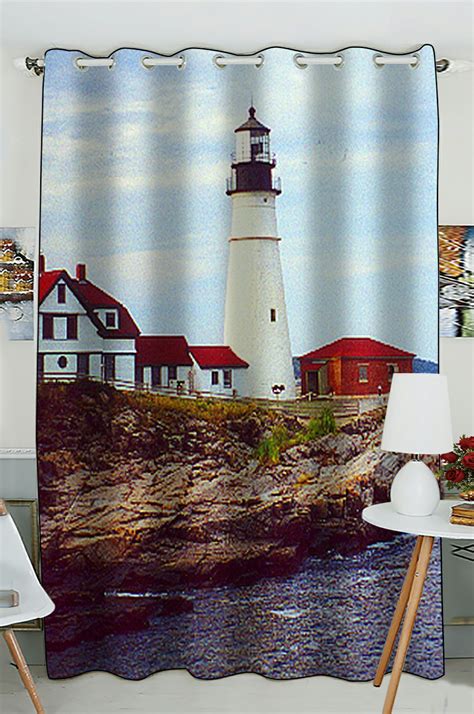 Choose your colors & options with our professional designers. ECZJNT Portland Head Lighthouse in Portland Maine Blackout ...