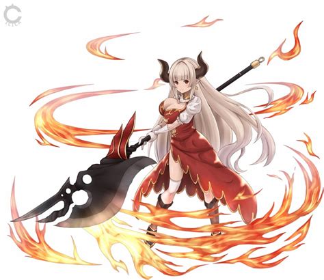 Cilica Alicia Granblue Fantasy Granblue Fantasy Silver Hair