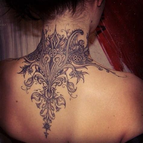 15 Most Attractive Neck Tattoos For Girls Back Of Neck
