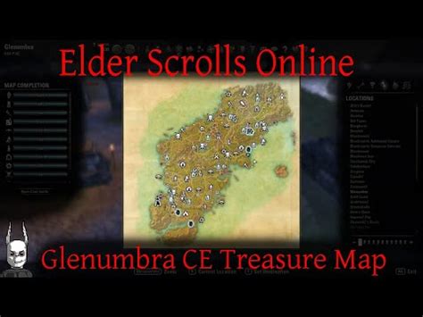 Glenumbra CE Treasure Map Elder Scrolls Online ESO YouTube