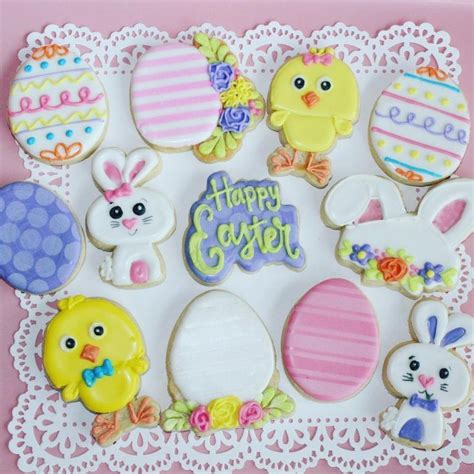 25 Festive Easter Cookie Decorating Ideas Decorated Easter Cookies