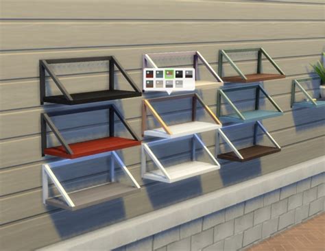 Mod The Sims Balsa Shelf By Plasticbox • Sims 4 Downloads