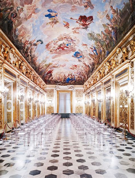 The Gallery At The Palazzo Medici Riccardi Frescoes By Luca Giordano