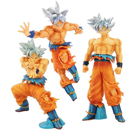 17 25cm 3styles Son Goku Pvc Action Figure Model Toy Hot Anime Dragon