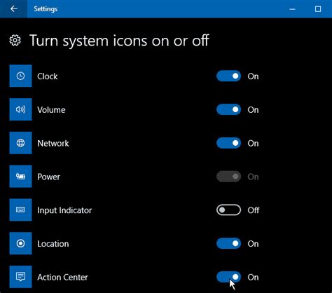 Windows 10 Tip Choose Which Icons Appear In System Tray