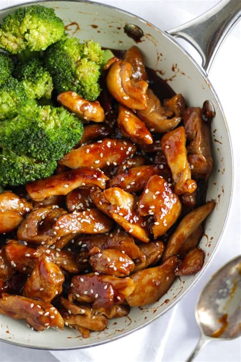 Teriyaki Chicken With Sticky Sauce Quick And Easy Midweek Meal
