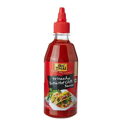 Real Thai Sriracha Extra Hot Chilli Sauce 430ml Lighthouse Supermarket Gozo