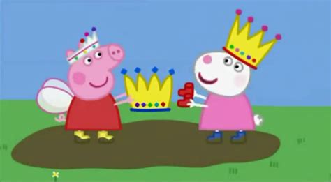 lovely day  english peppa pig characters
