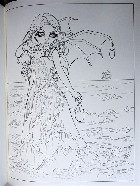 Amazon.com: Jasmine Becket-Griffith Coloring Book: A Fantasy Art