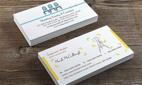 Check out our 8 designs for double sided business cards. Double-Sided Business Cards | Groupon Goods