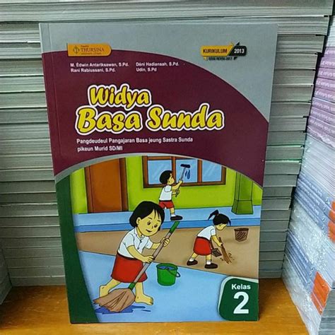 Jual Buku Widya Basa Sunda Untuk Sd Mi Kelas 2 Penerbit Thursina Di