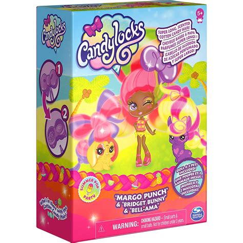 Candylocks 3 Pack Margo Punch 3 Inch Scented Collectible Surprise