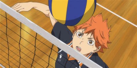 Orange Hair Anime Boy Volleyball In General Characters With Hair