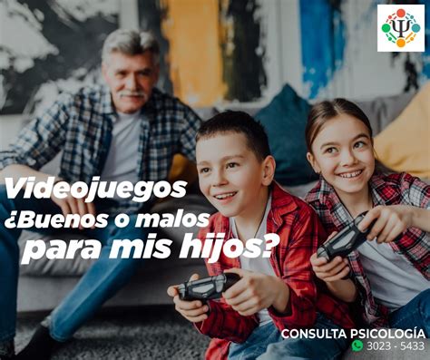 ¿tus hijos utilizan videojuegos consulta psicología