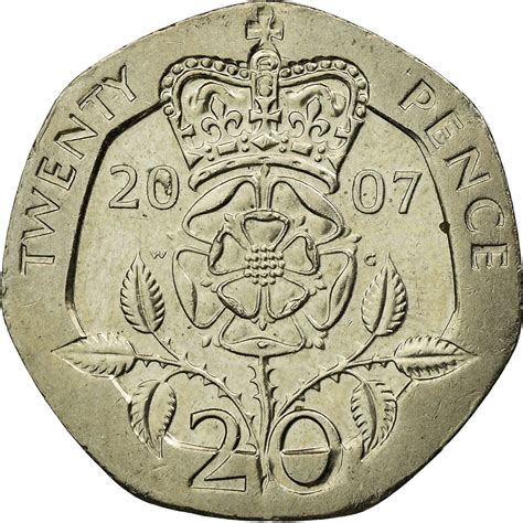 Twenty Pence 2007 Coin From United Kingdom Online Coin Club