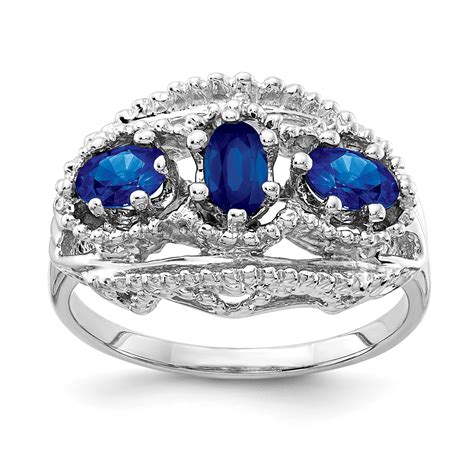 I was curious to see what the weight and quality would be. Primal Gold - Primal Gold 14 Karat White Gold Sapphire Ring - Walmart.com - Walmart.com