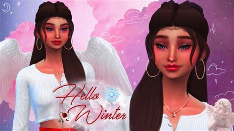 The Sims 4 Cas ️meet Winter Angel Aesthetic🥀 Full Cc List