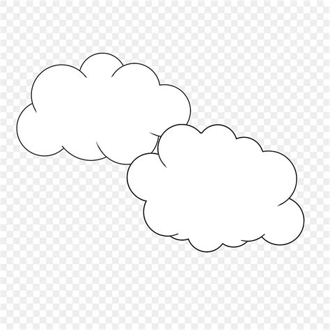 Black Clouds Clipart Hd Png Black And White Clouds Clipart Cloud