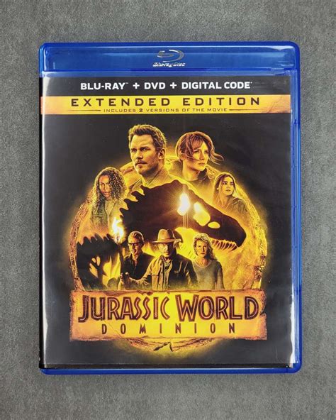Jurassic World Dominion Blu Ray DVD Digital DVDs 191329223420 EBay