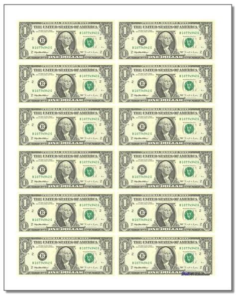 Classroom Fake Money For Kids Printable Andrewstevenwatson