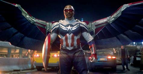 Anthony Mackie As The Falconcaptain America The Falcon And The Winter