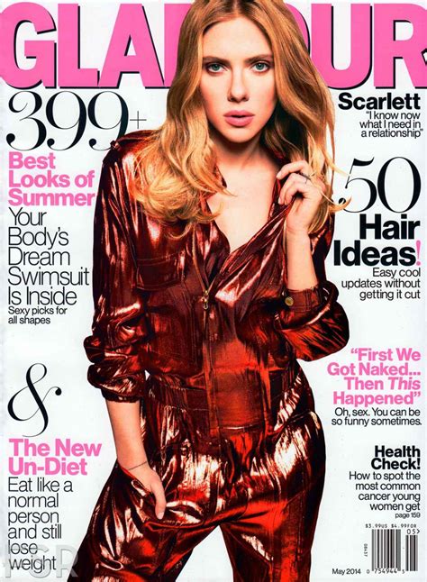 Scarlett Johansson Glamour Magazine May 2015 Issue