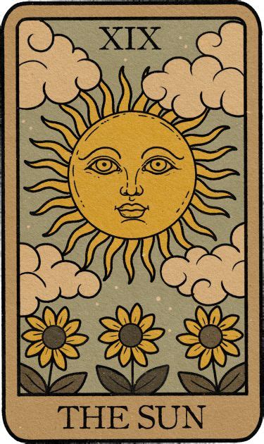The Sun Tarot Card By Thiagocorrea Tarot Cards Art Illustration
