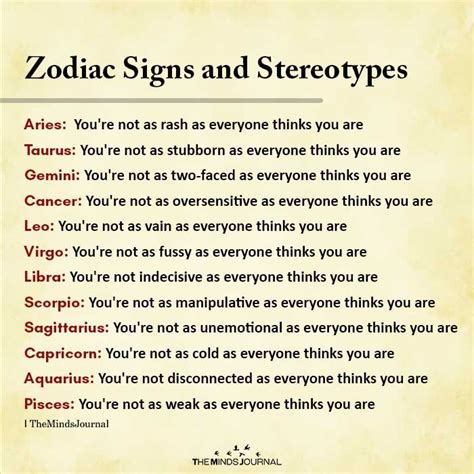 zodiac signs and stereotypes zodiac memes the minds journal libra zodiac facts zodiac