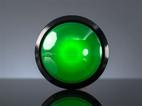 Massive Arcade Button With Led 100mm Green Id 1188 995