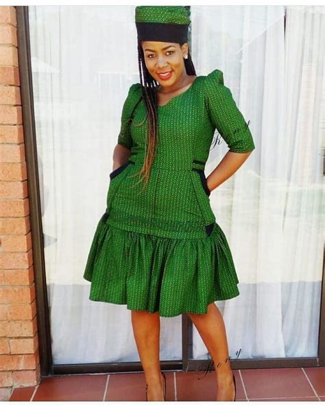 Shweshwe Fashion 2019 To Looking Good Shweshwe Dresses African