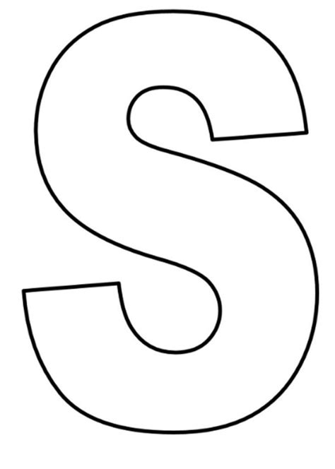 Resultado De Imagen De Letra S Letras Do Alfabeto Para Impressão